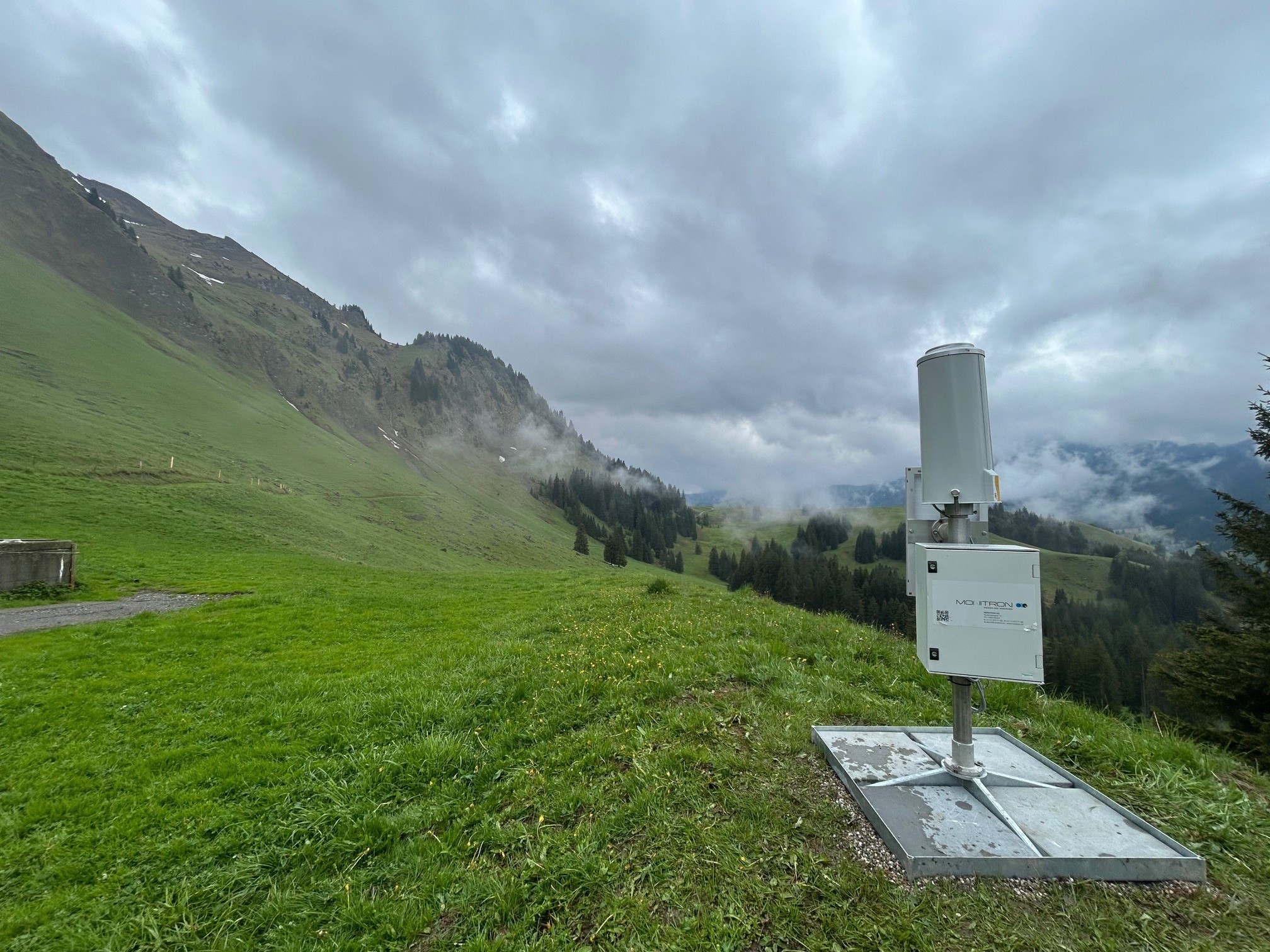 Niederschlagsstation – Symbolfoto